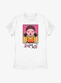 Squid Game Neon Doll Womens T-Shirt