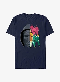 Squid Game Front Man And Suits T-Shirt