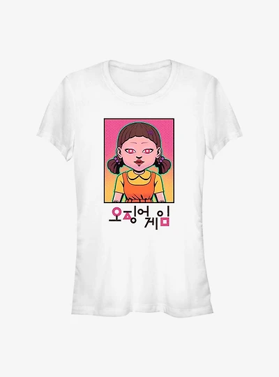Squid Game Neon Doll Girls T-Shirt