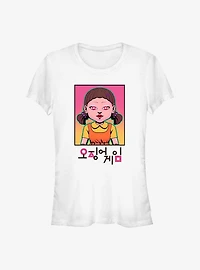 Squid Game Neon Doll Girls T-Shirt