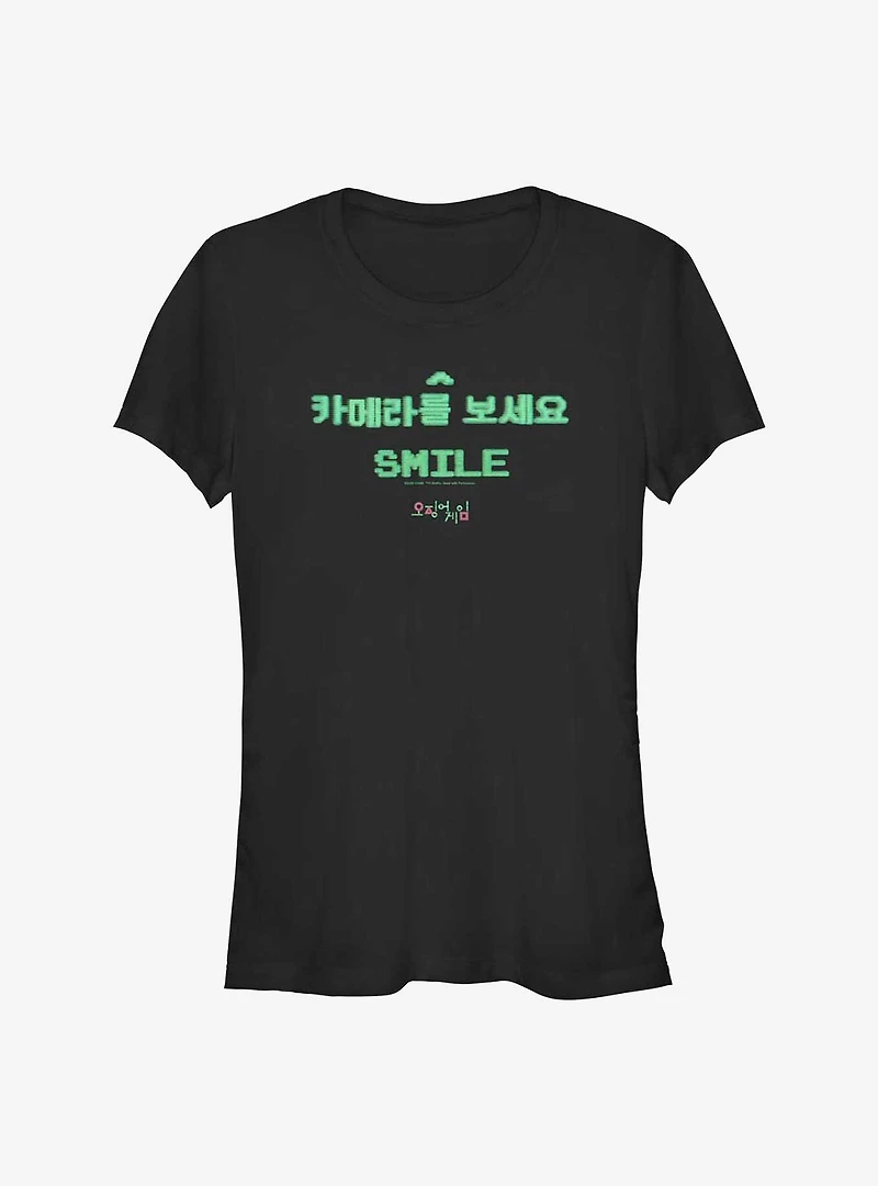 Squid Game Smiling Games Girls T-Shirt