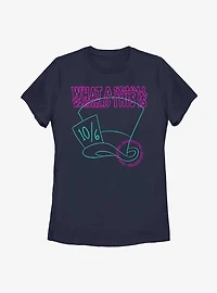 Disney Alice Wonderland Small World Womens T-Shirt