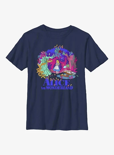 Disney Alice Wonderland Full Of Wonder Youth T-Shirt