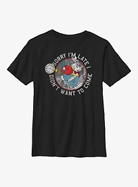 Disney Alice Wonderland Late White Rabbit Youth T-Shirt