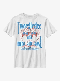 Disney Alice Wonderland Tweedledee & Tweedledum Youth T-Shirt