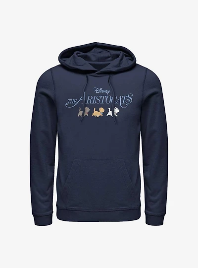 Disney The Aristocats Kitten Walk Logo Hoodie
