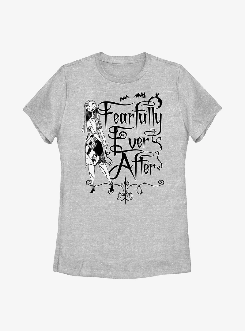 Disney The Nightmare Before Christmas Sally Fearfully Ever After Womens T-Shirt
