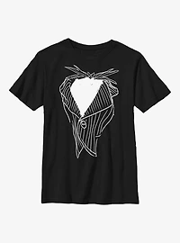 Disney Nightmare Before Christmas Jack Skellington Costume Youth T-Shirt