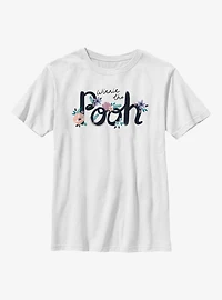 Disney Winnie The Pooh Eeyore Name Art Youth T-Shirt