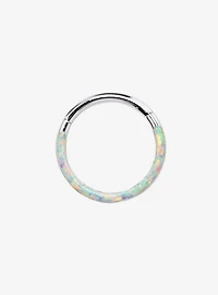 16G Steel Opal Finish Hinged Clicker