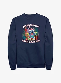 Disney Lilo & Stitch Mischief And Merrymaking Crew Sweatshirt