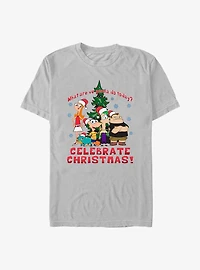 Disney Phineas And Ferb Christmas T-Shirt