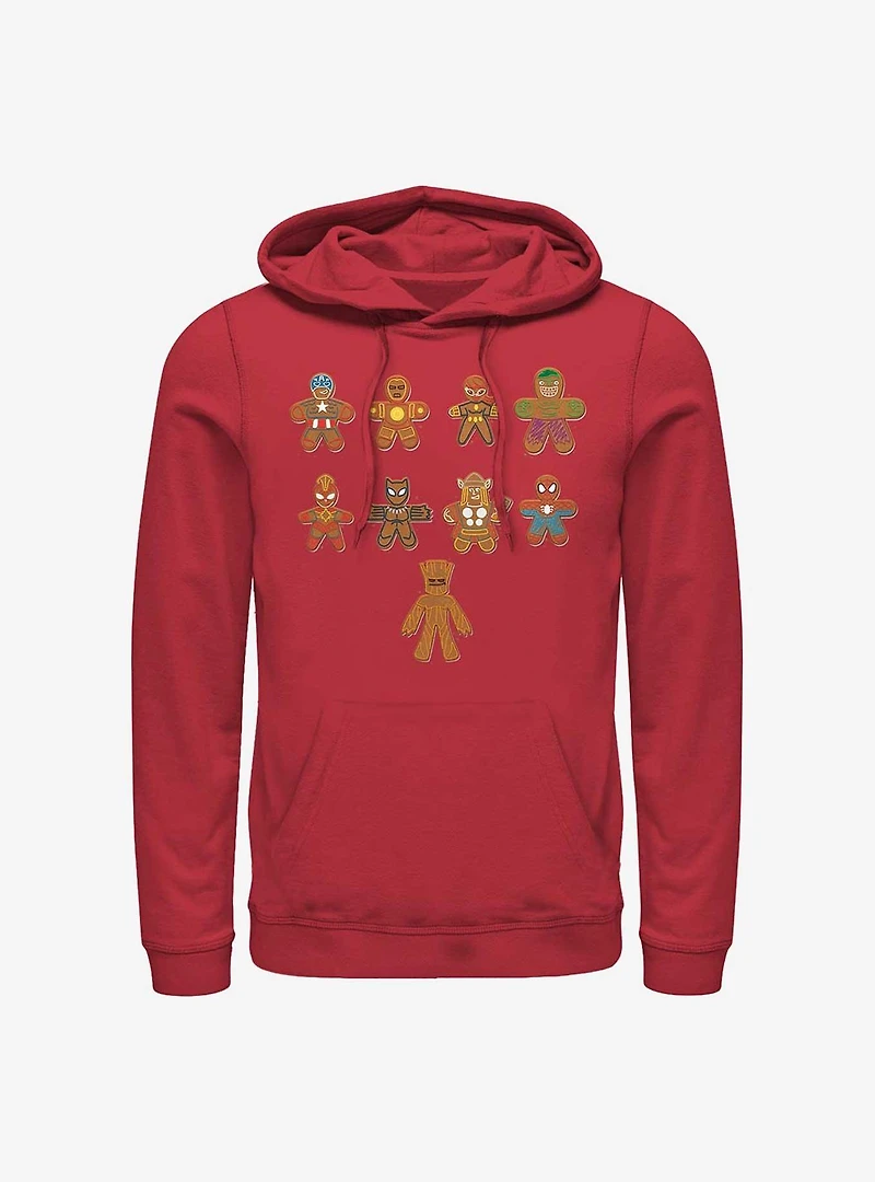 Marvel Lined Up Cookies Hoodie