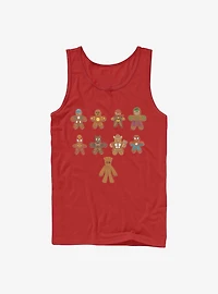 Marvel Lined Up Cookies Tank
