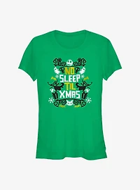 The Nightmare Before Christmas Jack No Sleep Till Xmas Girls T-Shirt