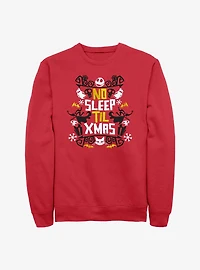 The Nightmare Before Christmas Jack No Sleep Till Xmas Sweatshirt