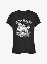 Disney Princess Define Naughty Girls T-Shirt