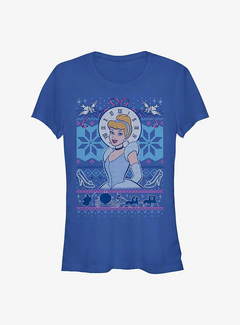 Disney Princess Cinderella Ugly Holiday Girls T-Shirt