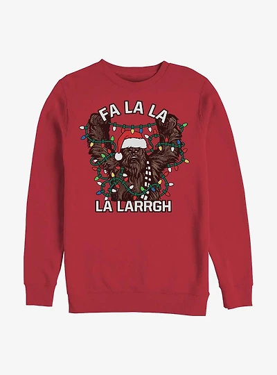 Star Wars Wookiee Lights Crew Sweatshirt