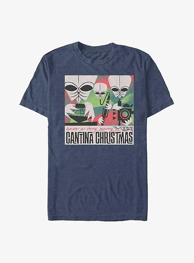 Star Wars Cantina Christmas T-Shirt