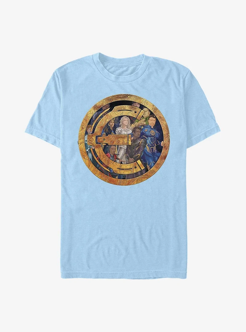 Marvel Eternals Badge Group Shot T-Shirt