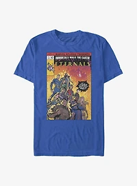 Marvel Eternals Halftone Comic Book Cover T-Shirt