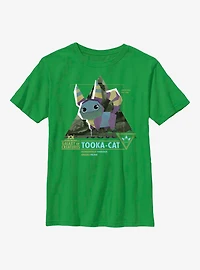 Star Wars Galaxy Of Creatures Tooka-Cat Species Youth T-Shirt