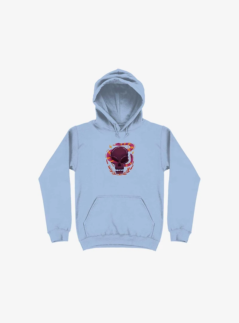 Skull Snake Illustration Hoodie