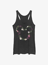 Disney Mickey Mouse Floral Girls Tank