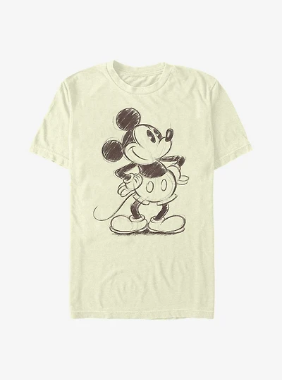 Disney Mickey Mouse Sketched Mickey T-Shirt