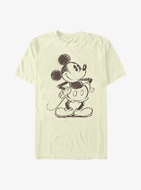 Disney Mickey Mouse Sketched Mickey T-Shirt