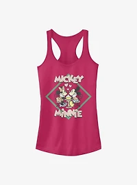 Disney Mickey Mouse Minnie Girls Tank