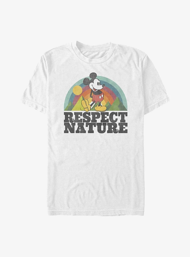 Disney Mickey Mouse Respect Nature T-Shirt
