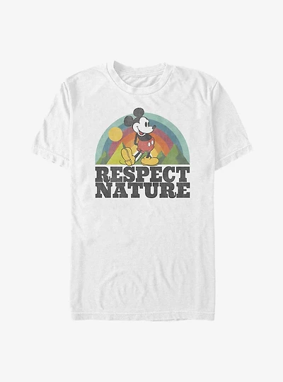 Disney Mickey Mouse Respect Nature T-Shirt