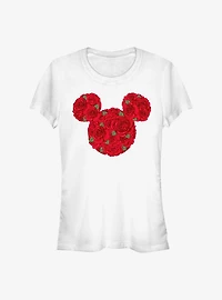 Disney Mickey Mouse Roses Girls T-Shirt