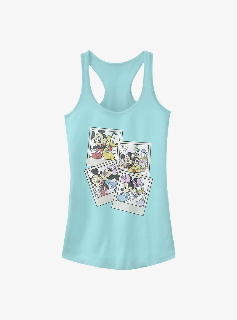Disney Mickey Mouse Polaroids Girls Tank Top