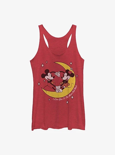 Disney Mickey Mouse To The Moon Girls Tank