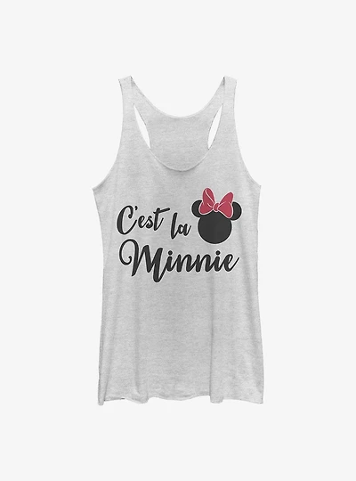 Disney Minnie Mouse C'est La Minnie Girls Tank