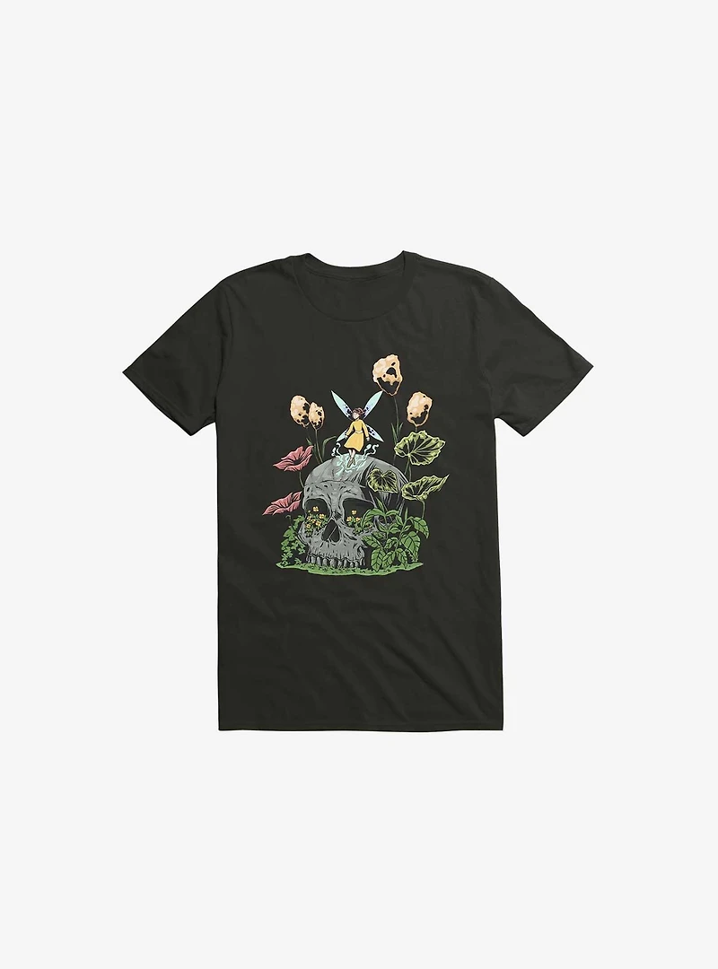 Fairy And Botanical Bone T-Shirt