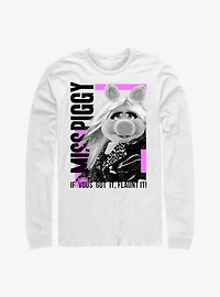 Disney The Muppets Miss Piggy Flaunt It Long-Sleeve T-Shirt