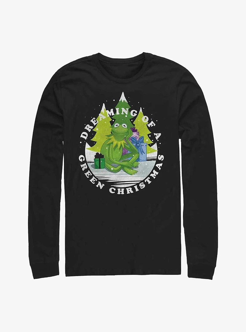 Disney The Muppets Dreaming Of A Green Christmas Long-Sleeve T-Shirt