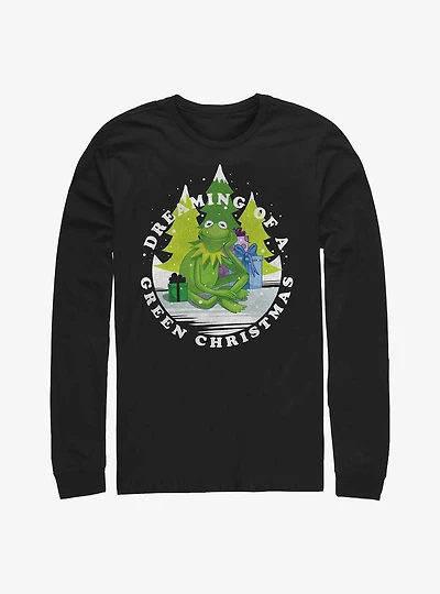 Disney The Muppets Dreaming Of A Green Christmas Long-Sleeve T-Shirt