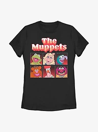 Disney The Muppets Group Box Up Womens T-Shirt