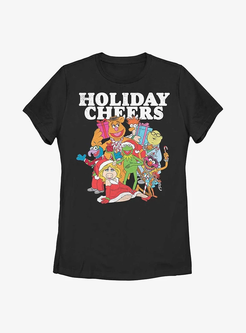 Disney The Muppets Holiday Cheers Womens T-Shirt