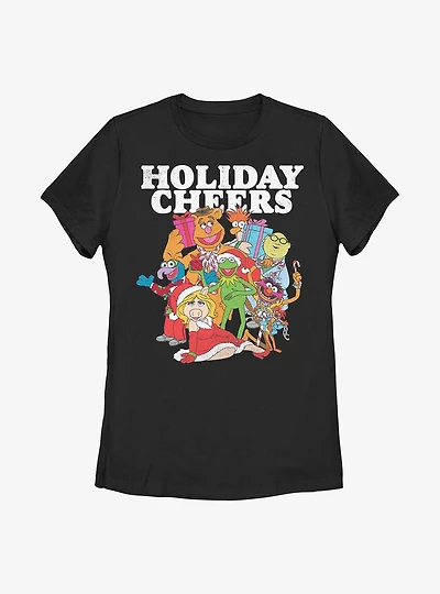 Disney The Muppets Holiday Cheers Womens T-Shirt