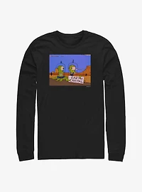 The Simpsons Earth Capital Kang & Kodos Long-Sleeve T-Shirt