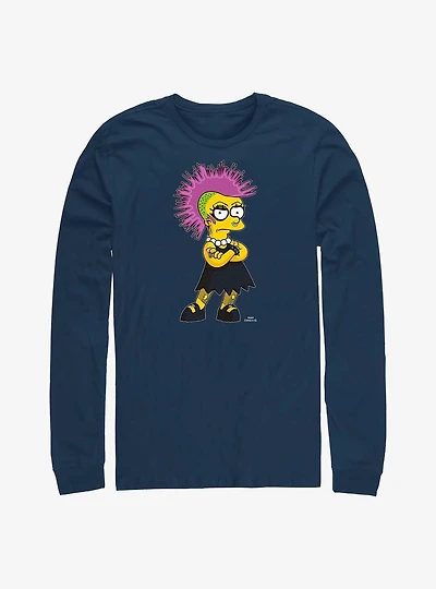 The Simpsons Punk Lisa Long-Sleeve T-Shirt