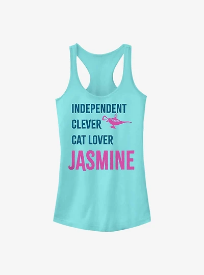 Disney Aladdin Jasmine List Girls Tank