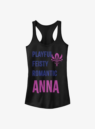Disney Frozen Anna List Girls Tank