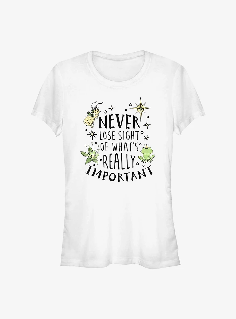 Disney The Princess And Frog Never Lose Sight Girls T-Shirt